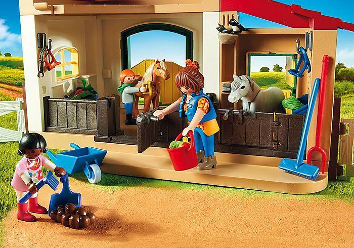 Playmobil Granja De Ponis 6927-3
