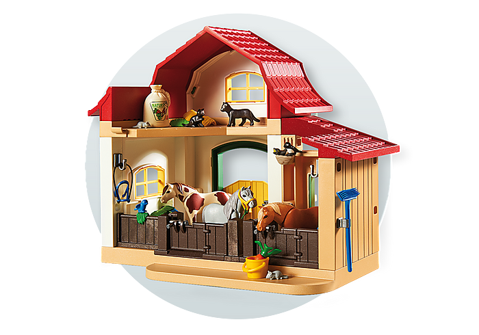 Playmobil Granja De Ponis 6927-4