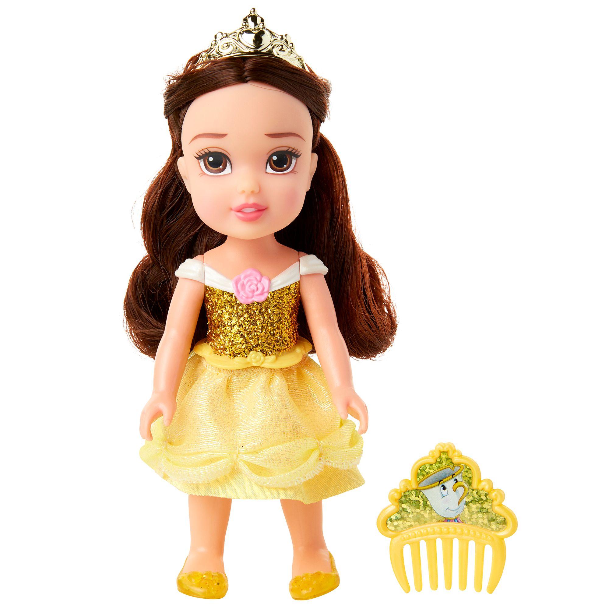 Muñeca Bella Pequeña, Princesa De Disney De 15 Cm.-4