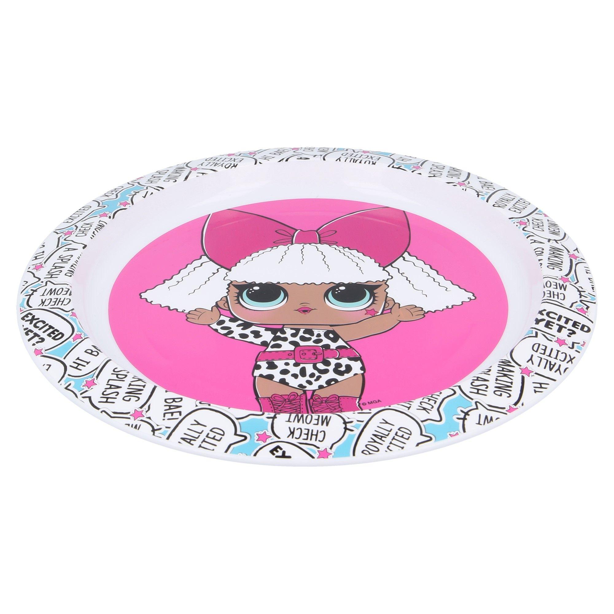 Lol Suprice Pack Portasandwich + Cubiertos + Vaso + Plato -5