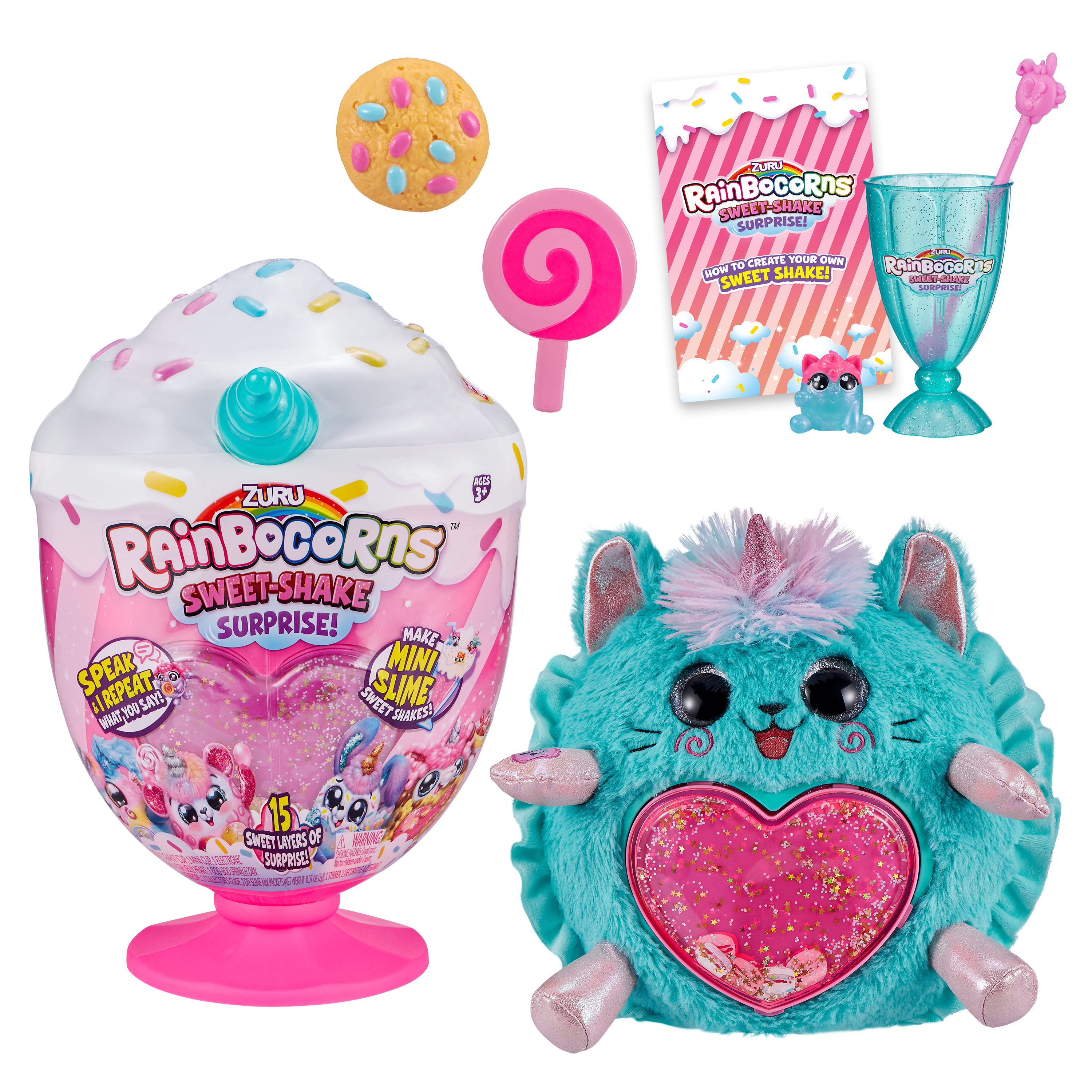 Rainbocorns Peluche Sweet Shake Surprise Serie 1-1