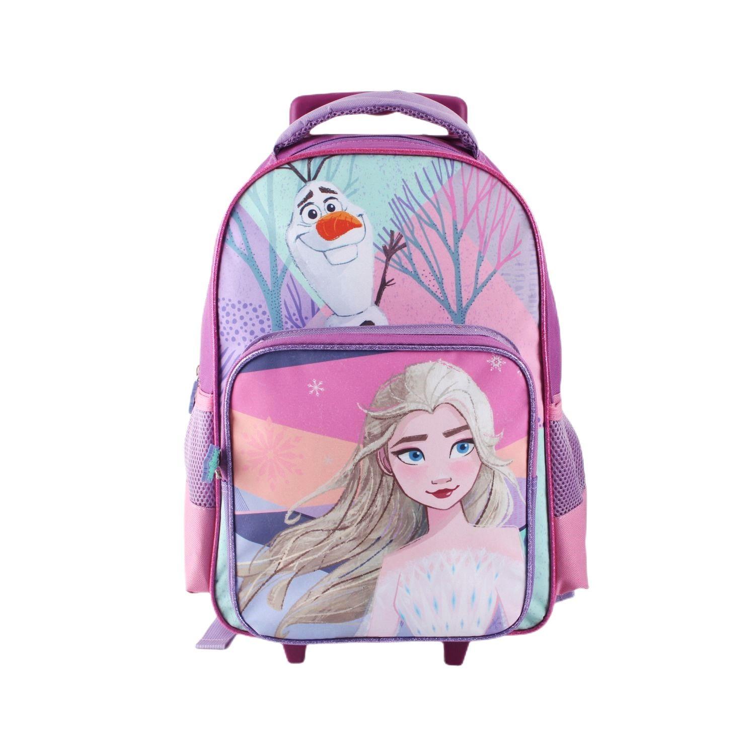 Set 3 Piezas Mochila 15" + Lonchera + Estuche Frozen-1