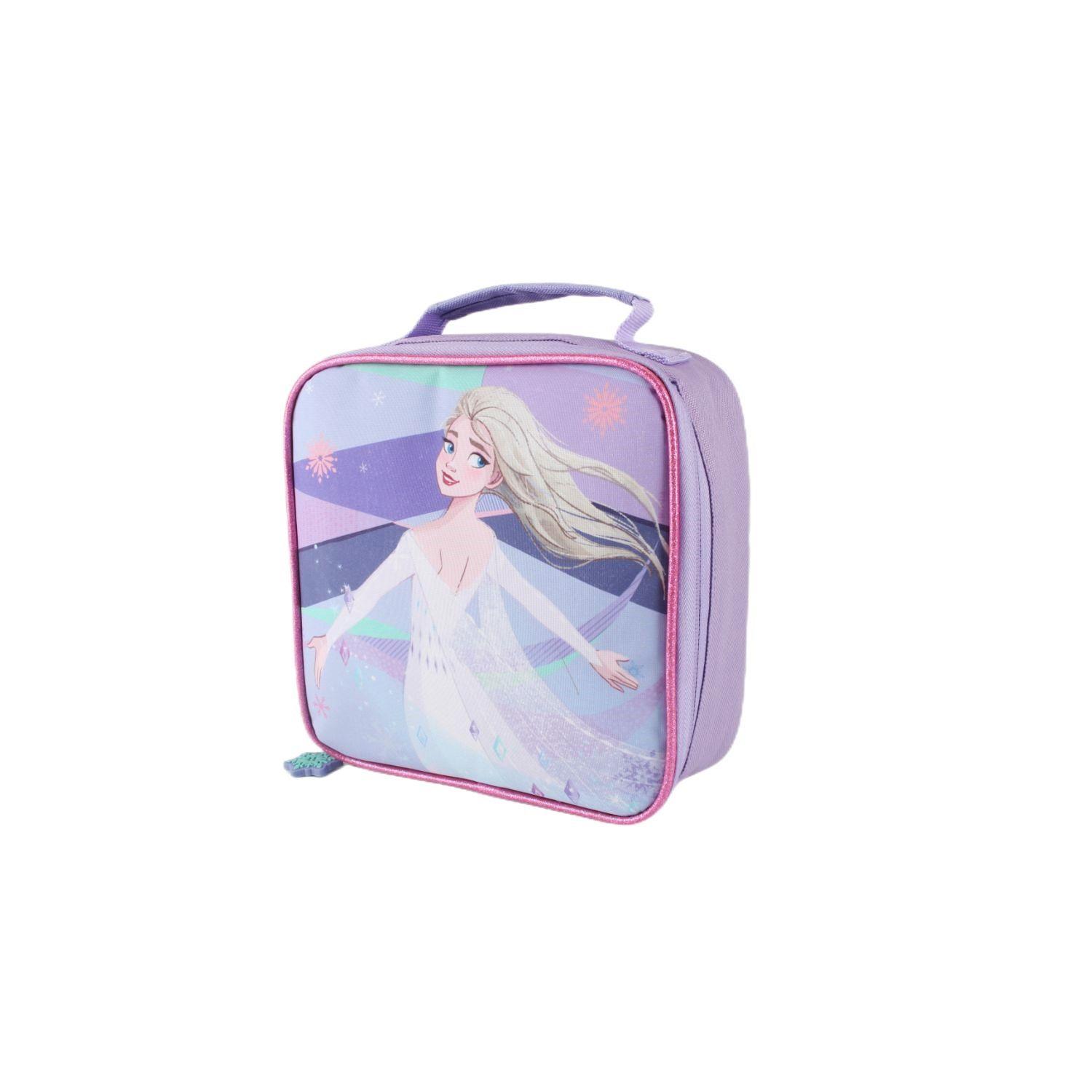 Set 3 Piezas Mochila 15" + Lonchera + Estuche Frozen-5