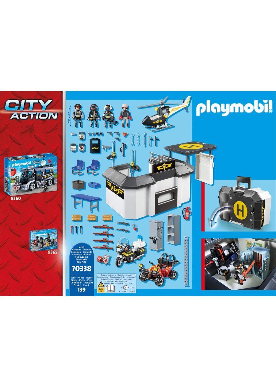 Playmobil Maletín Comisaría Fuerzas Especiales 70338-6