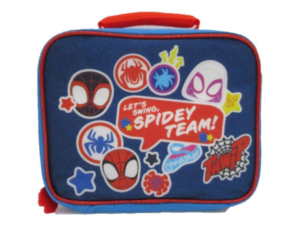 Mochila con lonchera infantil spidey-4