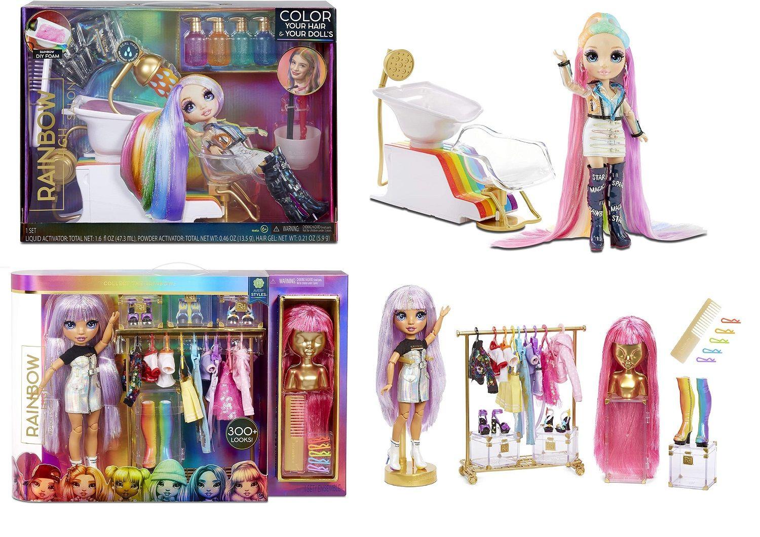 Pack Oferta Rainbow High Salon Playset + Fashion Studio-0