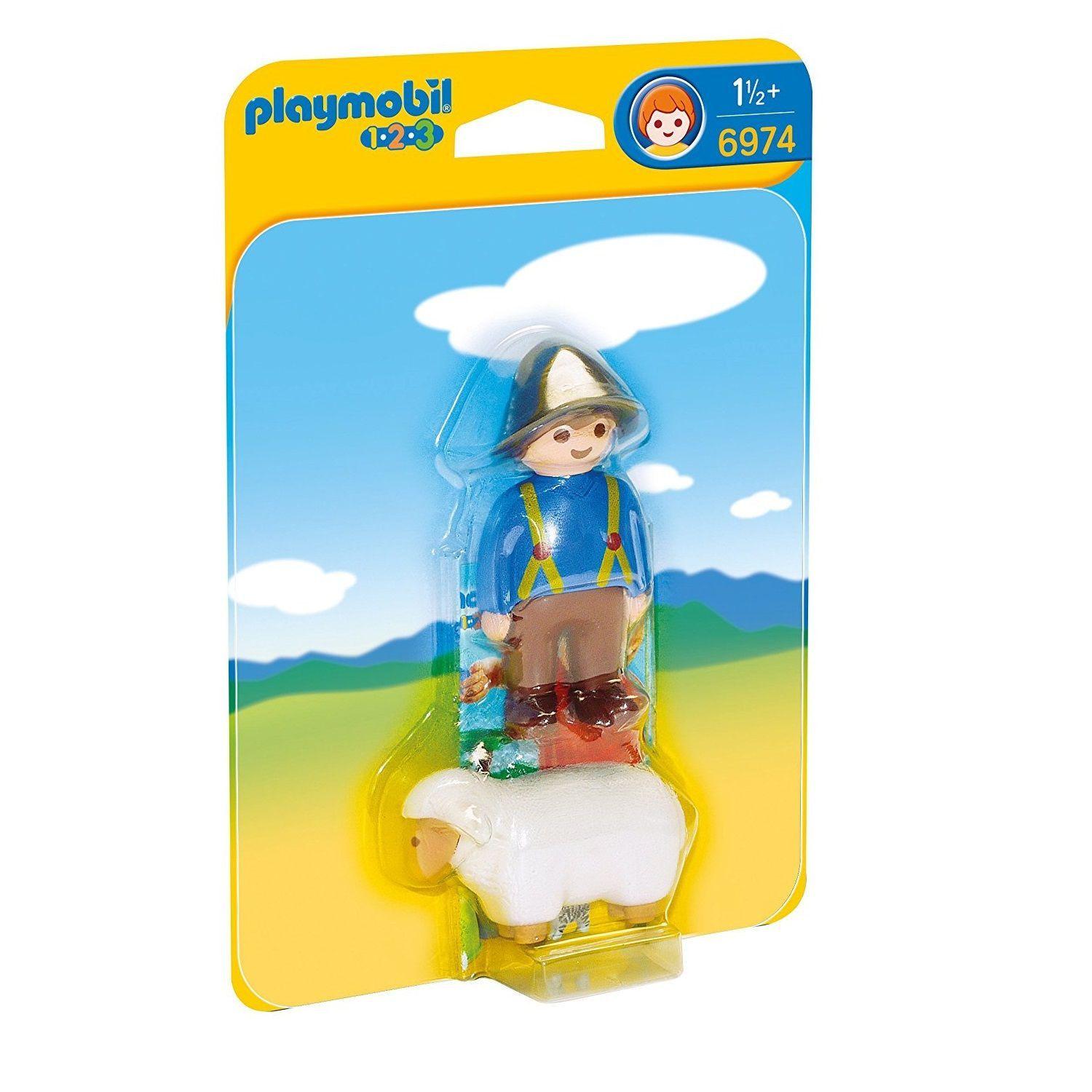 Playmobil Granjero Con Oveja 6974-0
