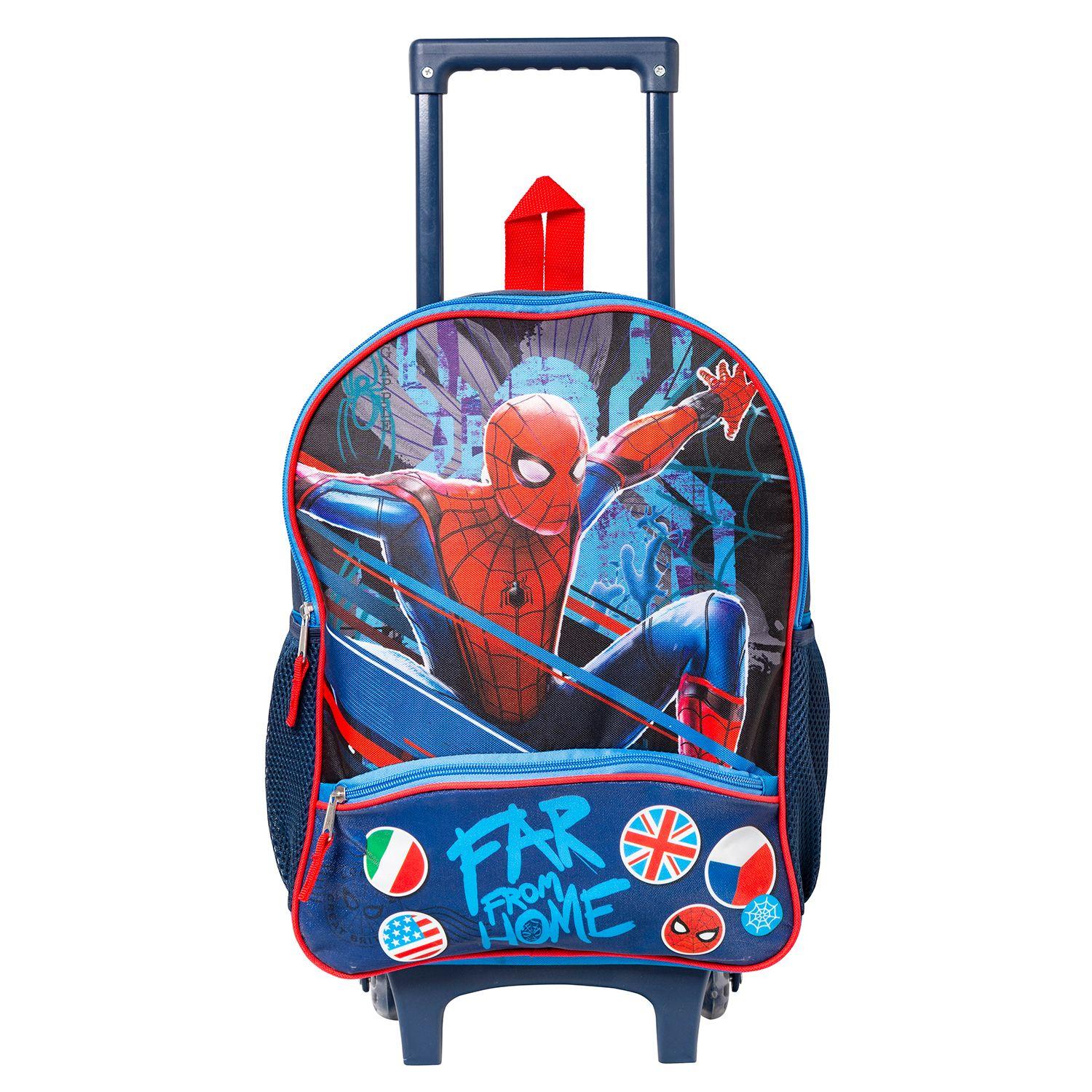 Mochila C/Ruedas Bts Spiderman Ffh 16-0