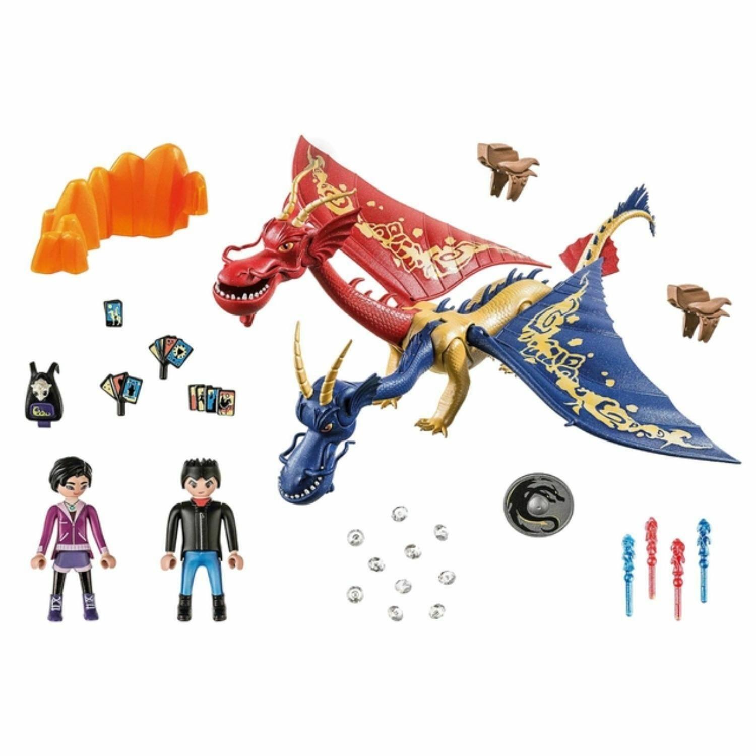 Playmobil Dragons: The Nine Realms Wu & Wei & Jun - 71080-3
