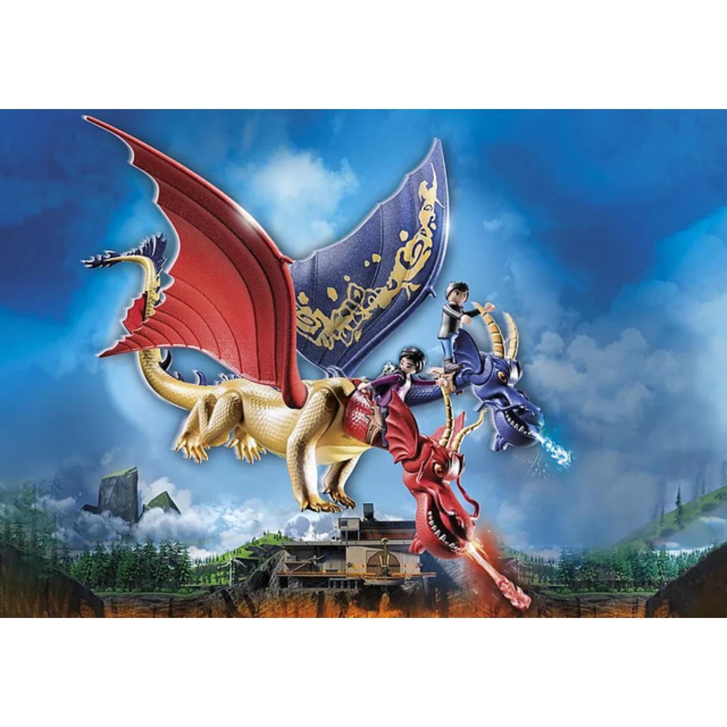 Playmobil Dragons: The Nine Realms Wu & Wei & Jun - 71080-4