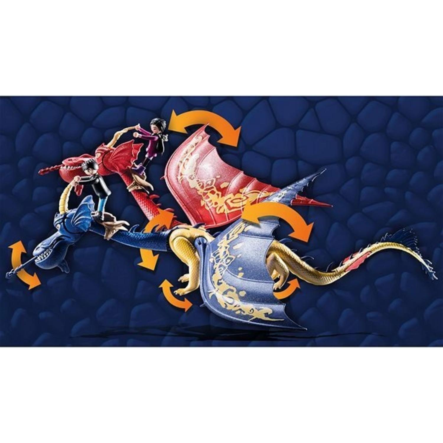 Playmobil Dragons: The Nine Realms Wu & Wei & Jun - 71080-7