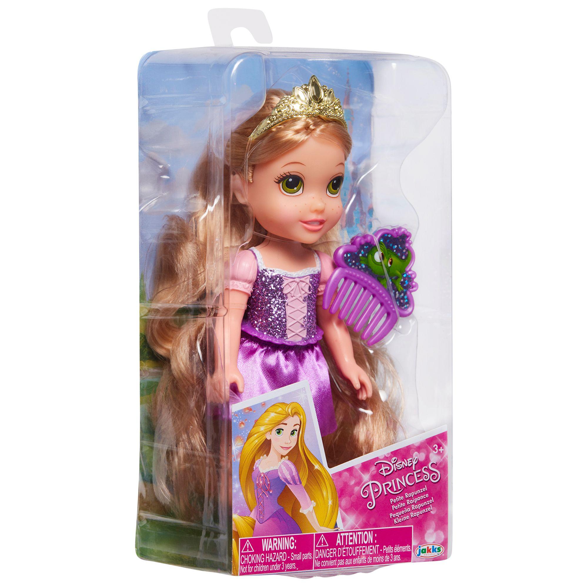 Muñeca Rapunzel Pequeña, Princesa De Disney De 15 Cm.-2