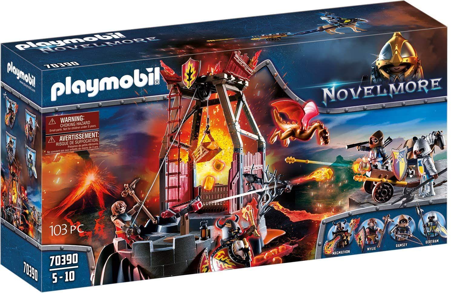 Playmobil Mina De Lava De Los Bandidos Burnham 70390-0