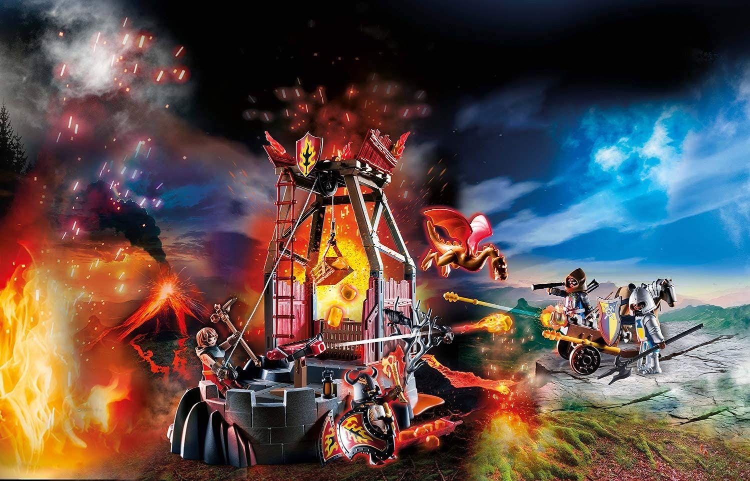 Playmobil Mina De Lava De Los Bandidos Burnham 70390-1