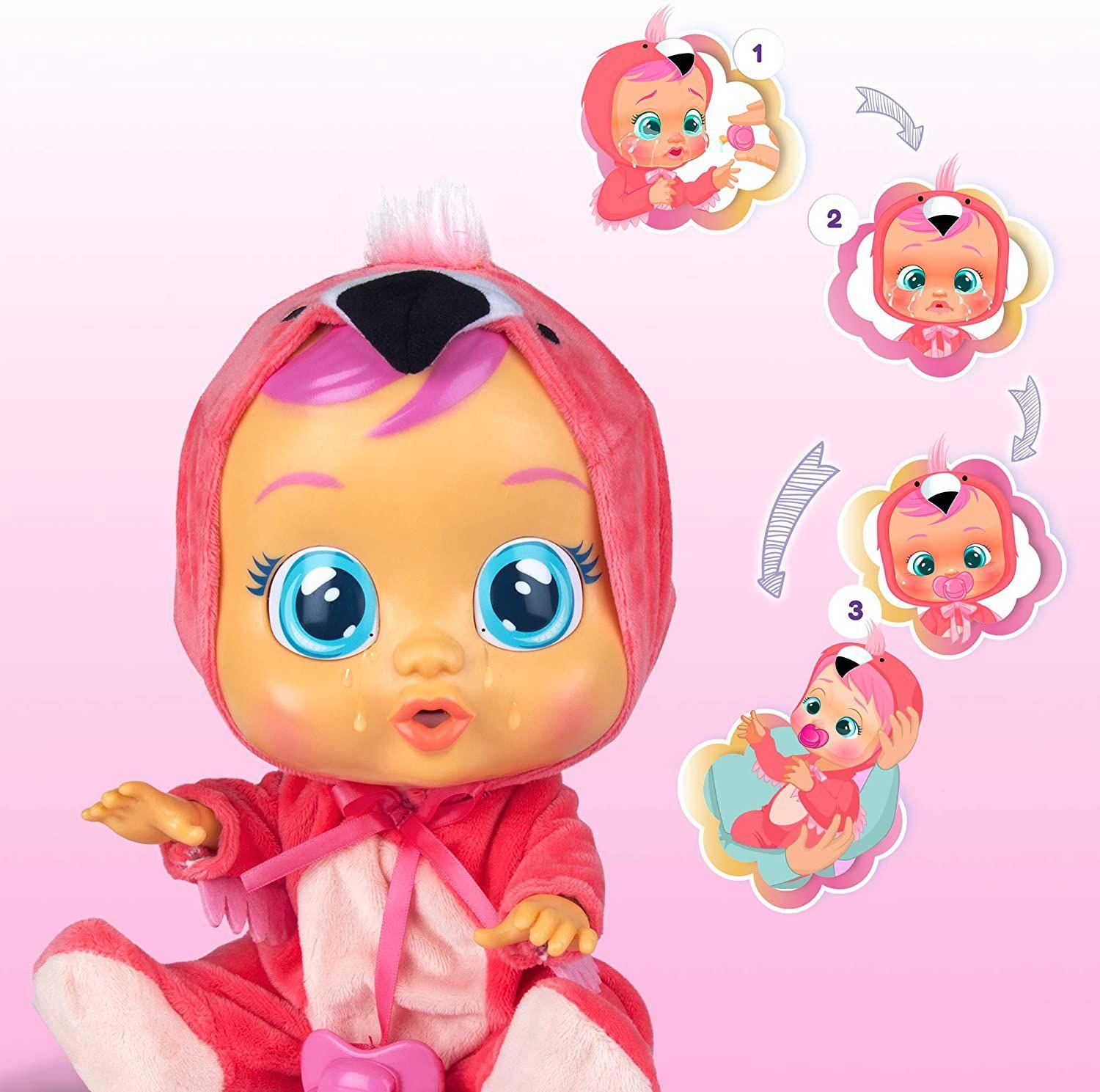 Muñeca Bebes Llorones Exclusive Fancy Flamingo-3