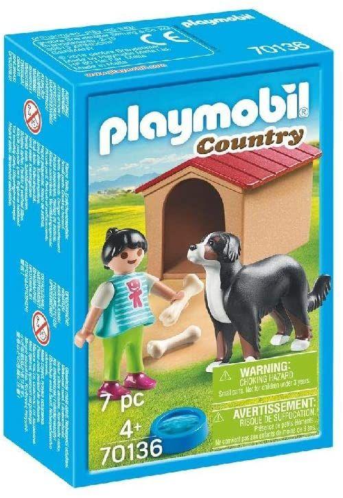 Playmobil Perro Con Casita 70136-0