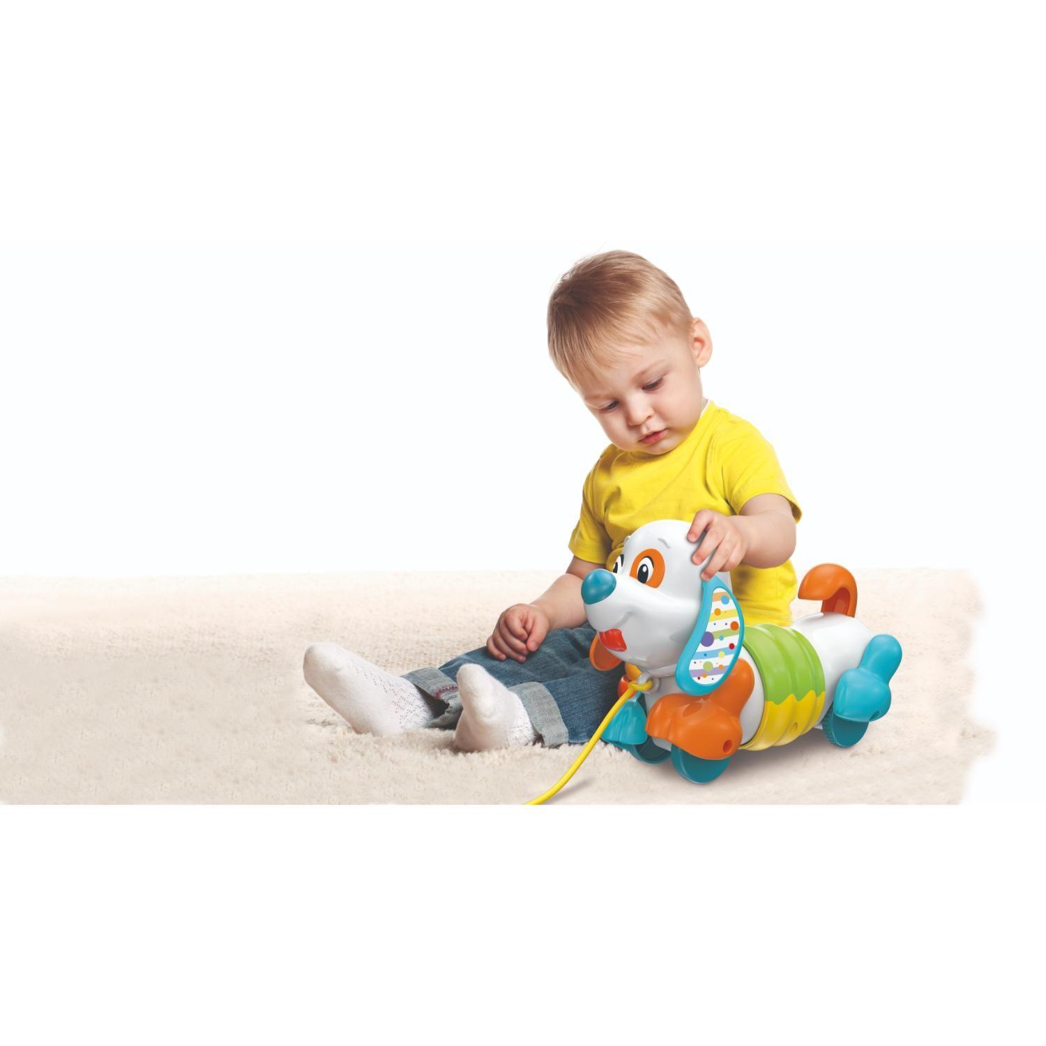 Perrito De Arrastre con Sonidos Charlie de Clementoni-2