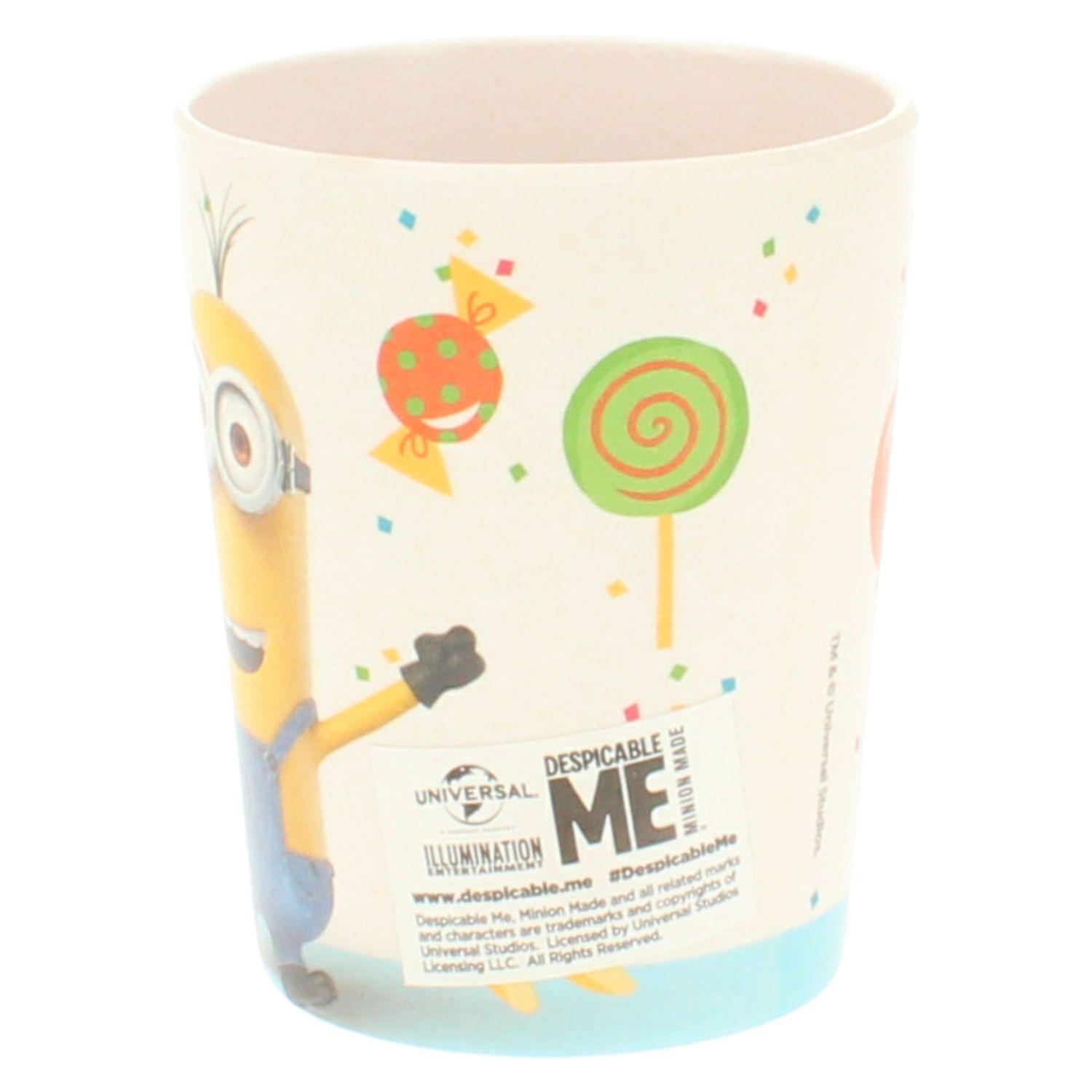 Vaso Infantil Minions Material Ecologico-2