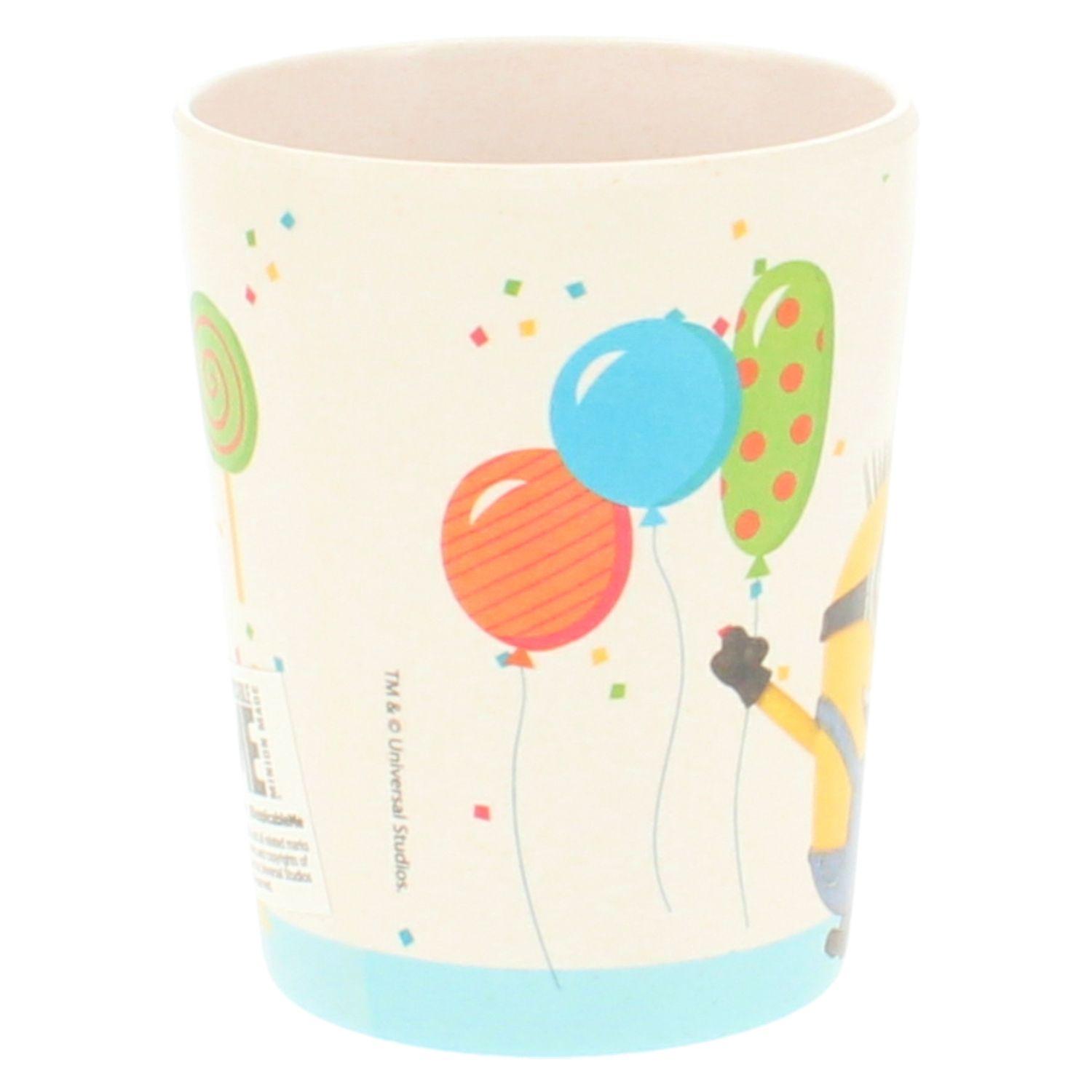 Vaso Infantil Minions Material Ecologico-3