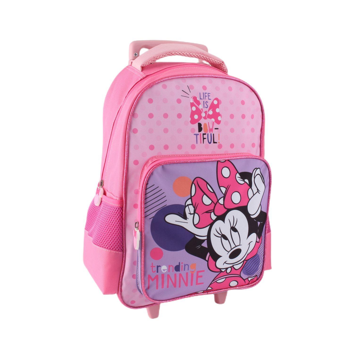 Set 3 Piezas Mochila 15" + Lonchera + Estuche Minnie-2