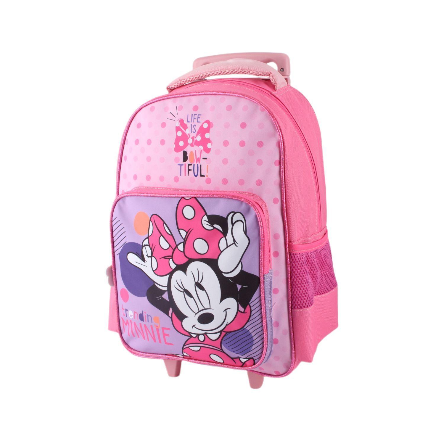 Set 3 Piezas Mochila 15" + Lonchera + Estuche Minnie-3