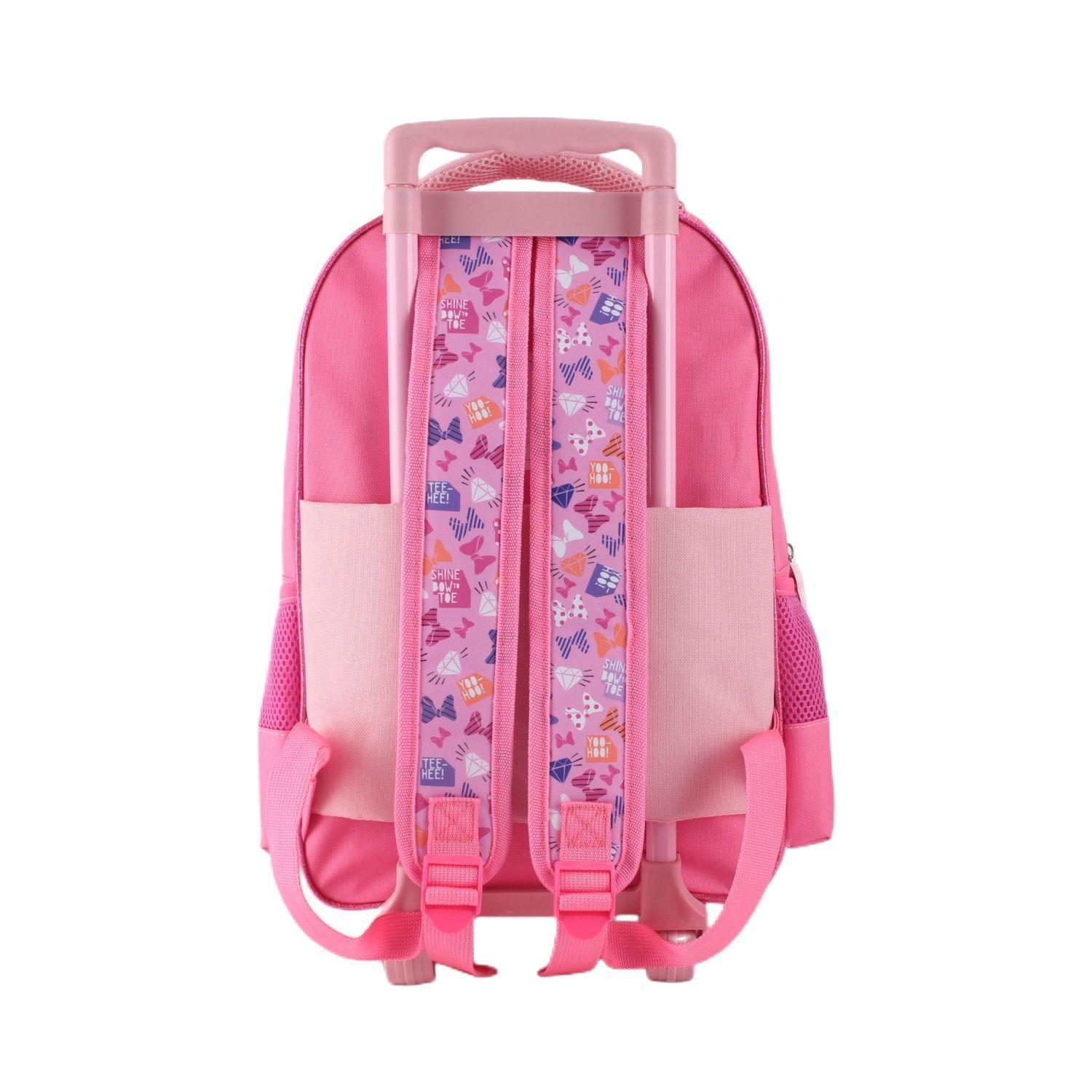 Set 3 Piezas Mochila 15" + Lonchera + Estuche Minnie-4