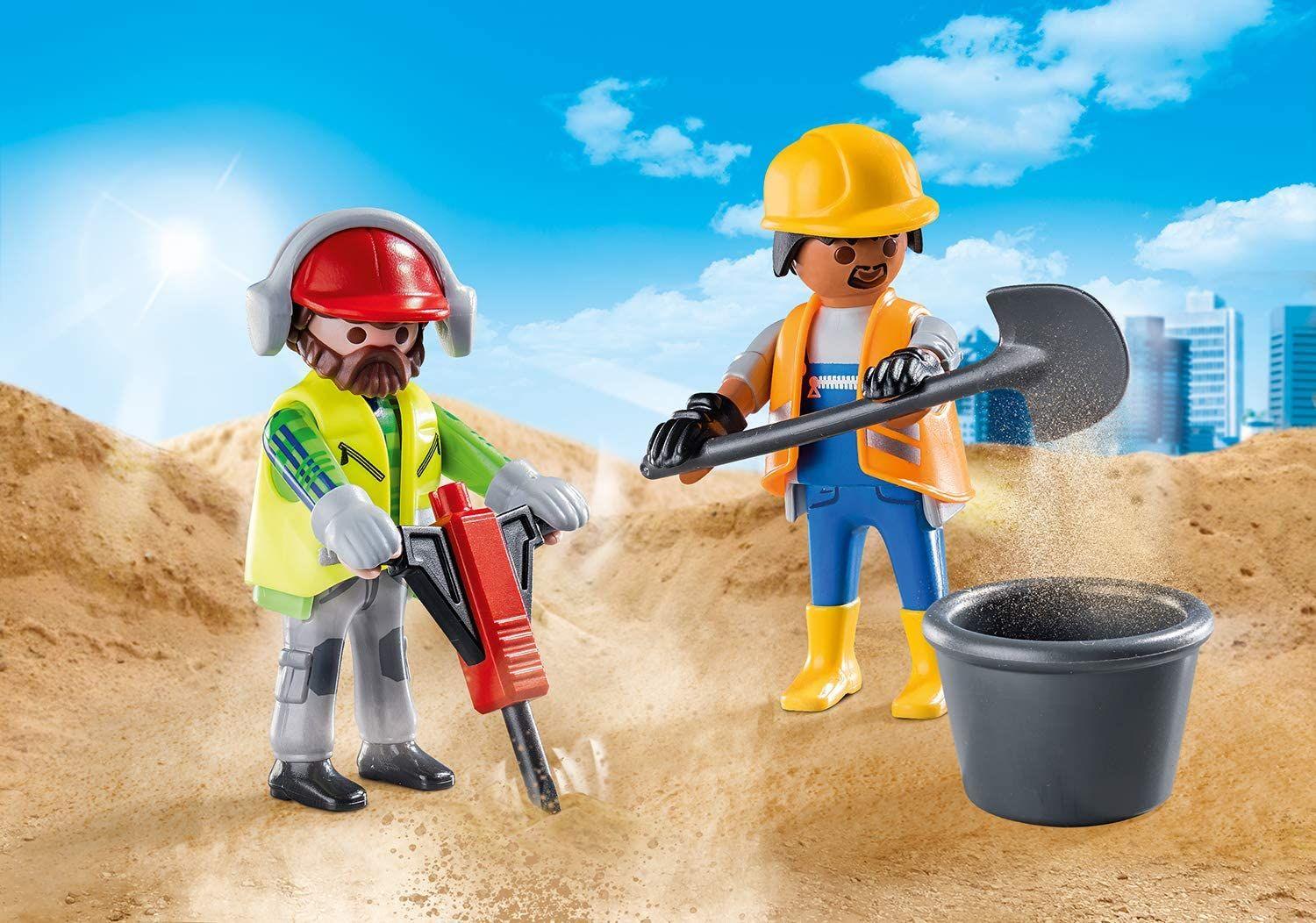 Playmobil Trabajadores De La Construcción 70272-2