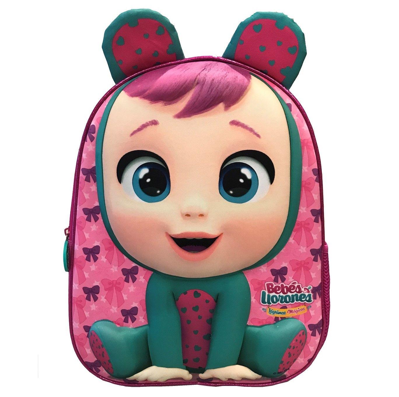 Mochila 3D Lala Con Orejas Cry Babies-0