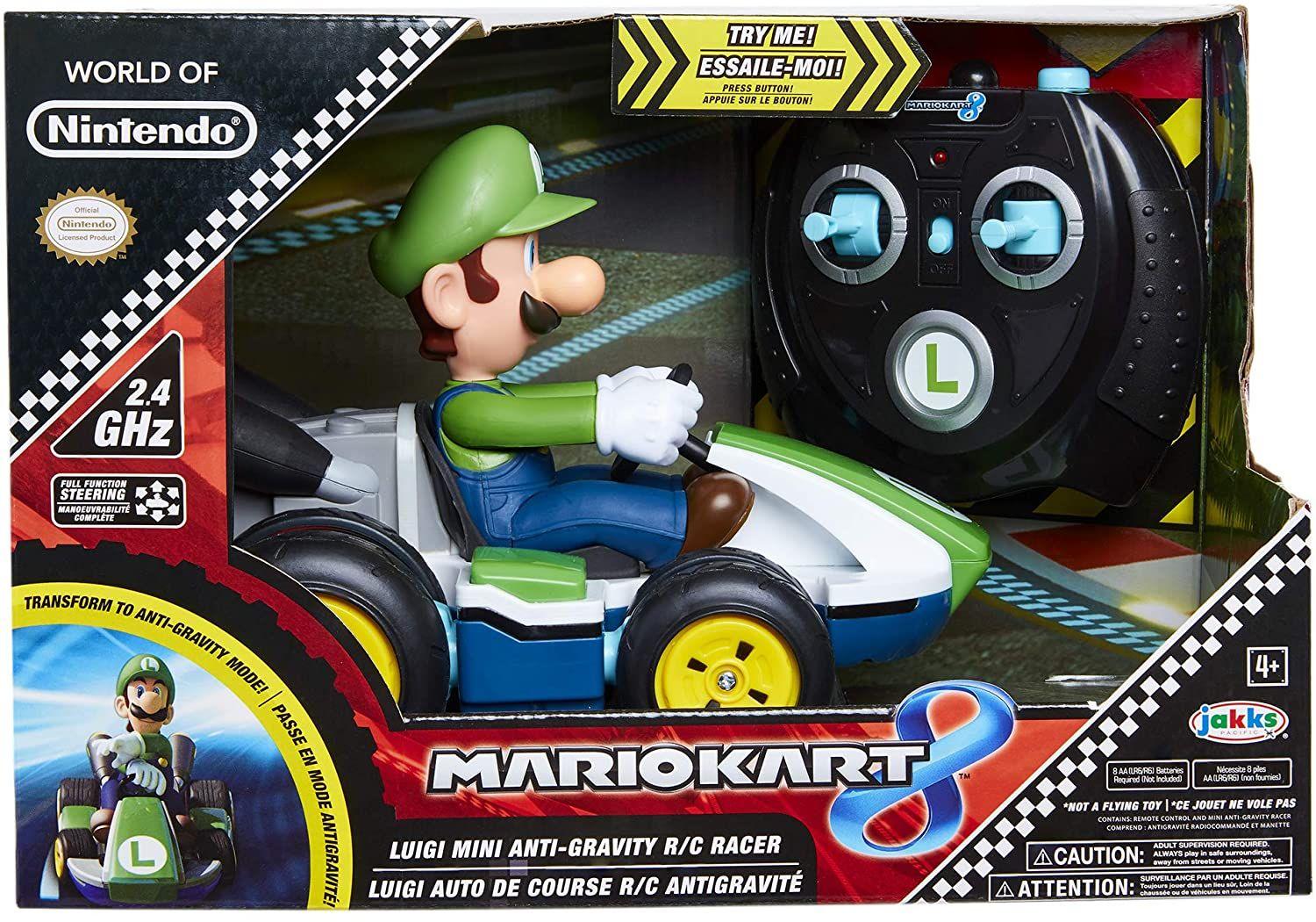 Auto Radio Control Mariokart de Luigi Nintendo-4
