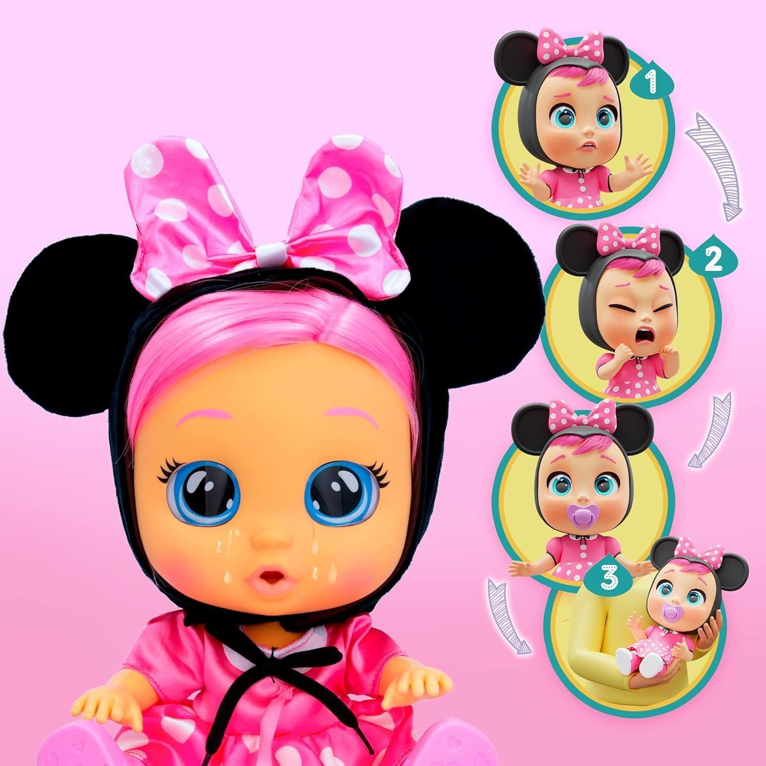 Muñeca Bebes Llorones Dressy Minnie-2