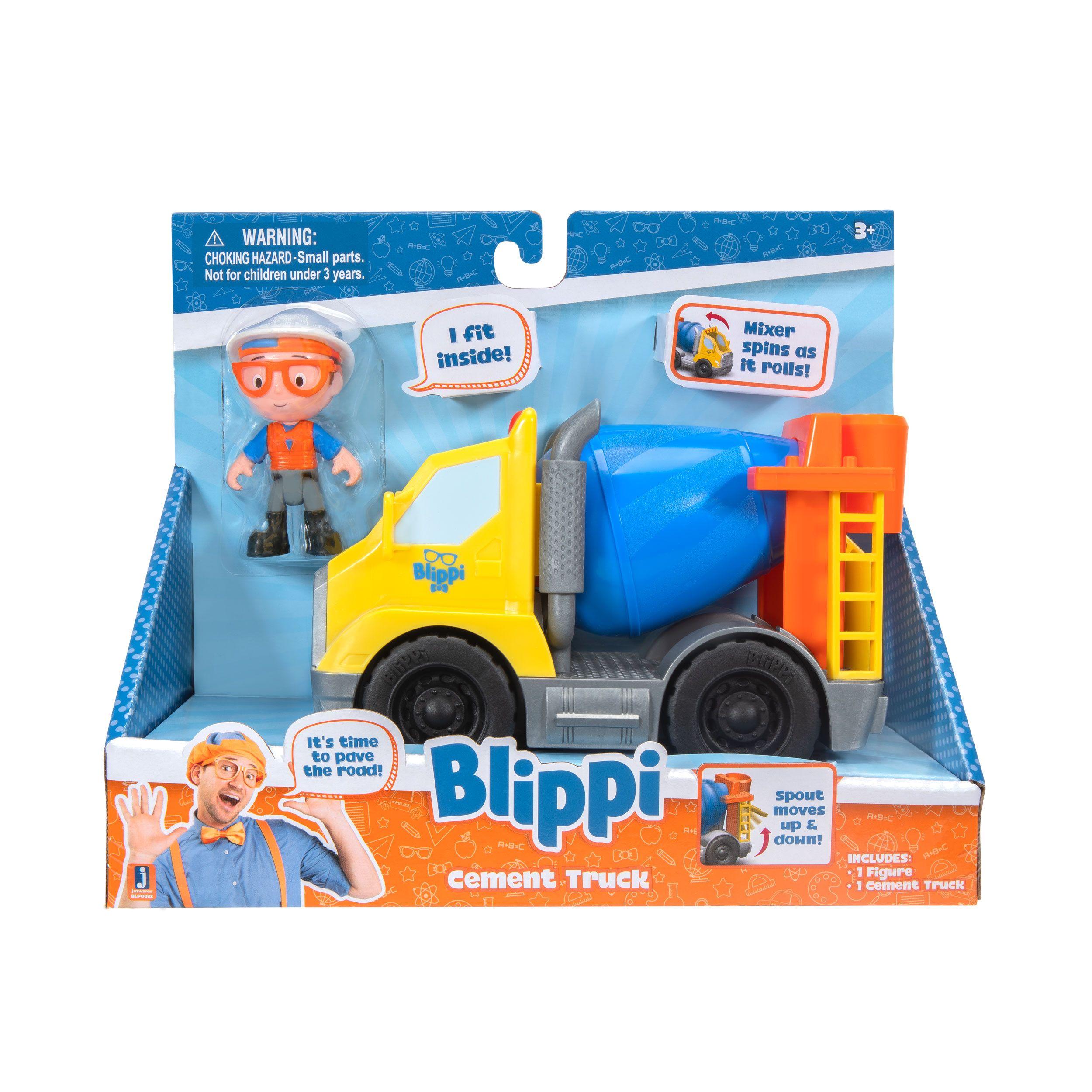 Mini Vehiculo Blippi Camion Cementero-2