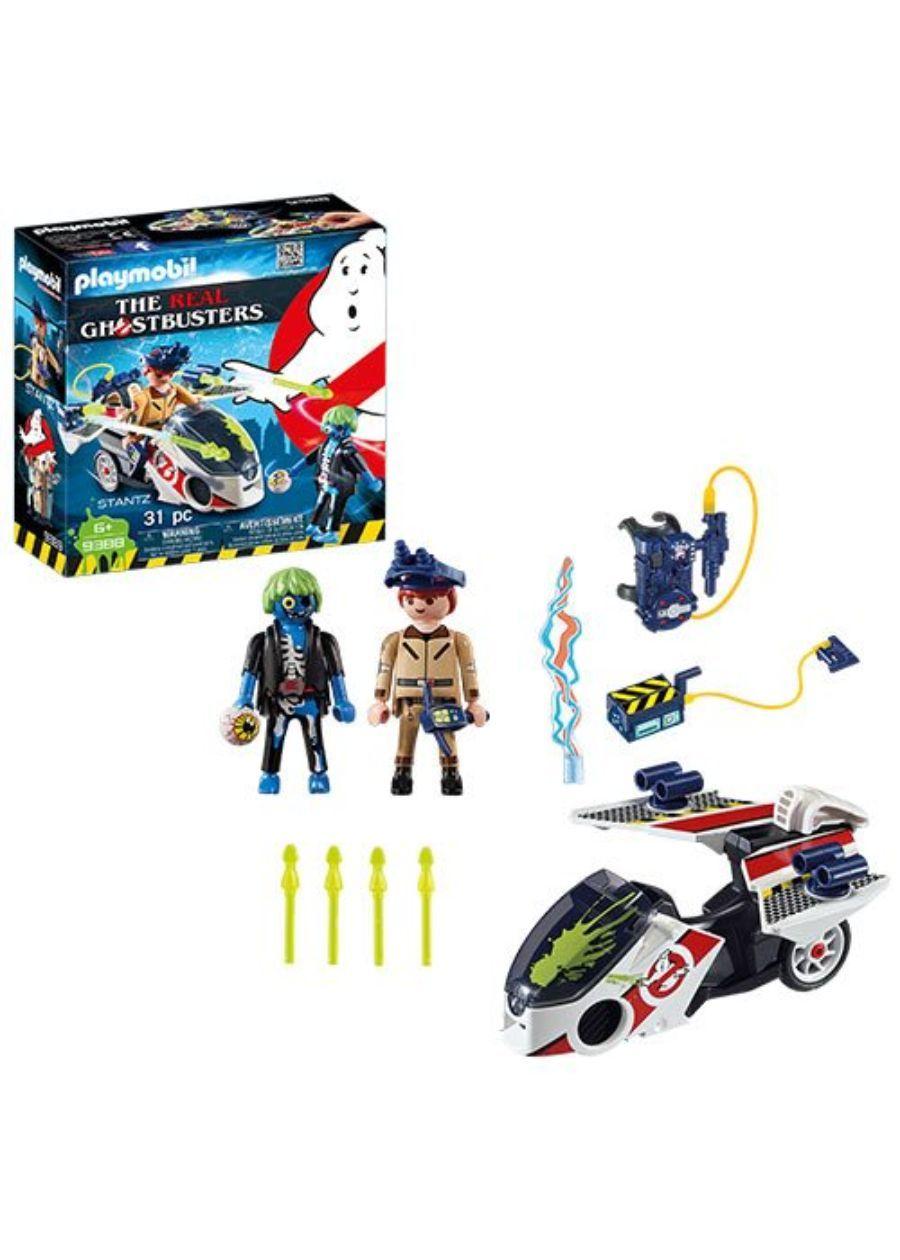 Playmobil Ghostbuster Stanz Con Moto Voladora 9388-1