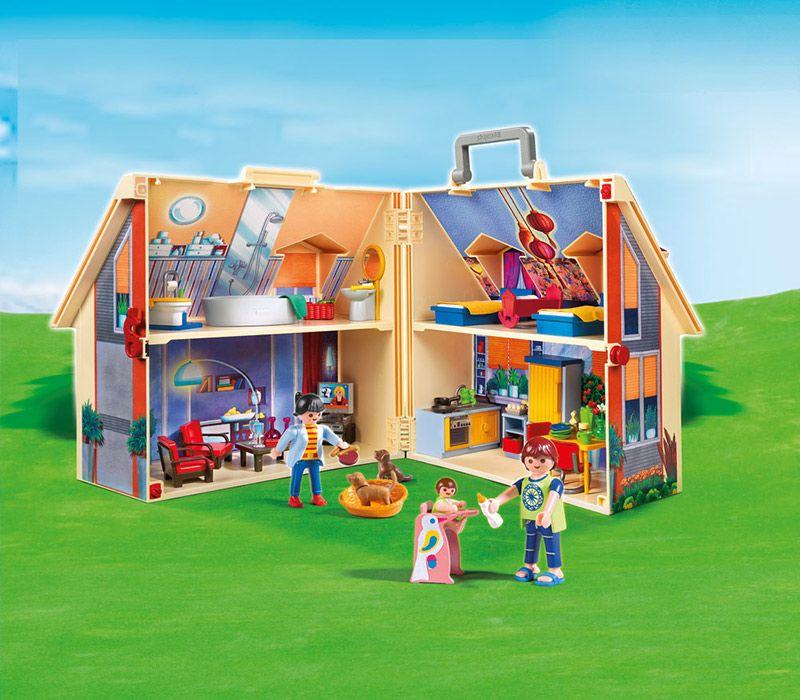 Playmobil Maletin Casa De Muñecas 5167-6