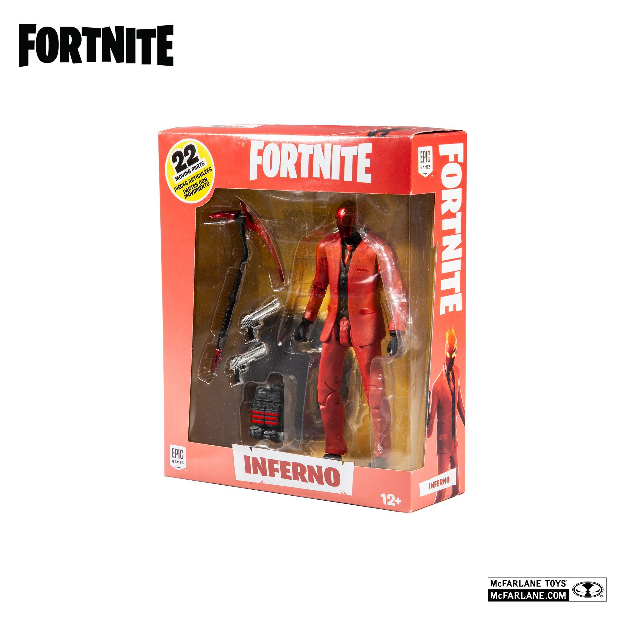 Figura Acción 7" + Accesorios Fortnite Inferno-0