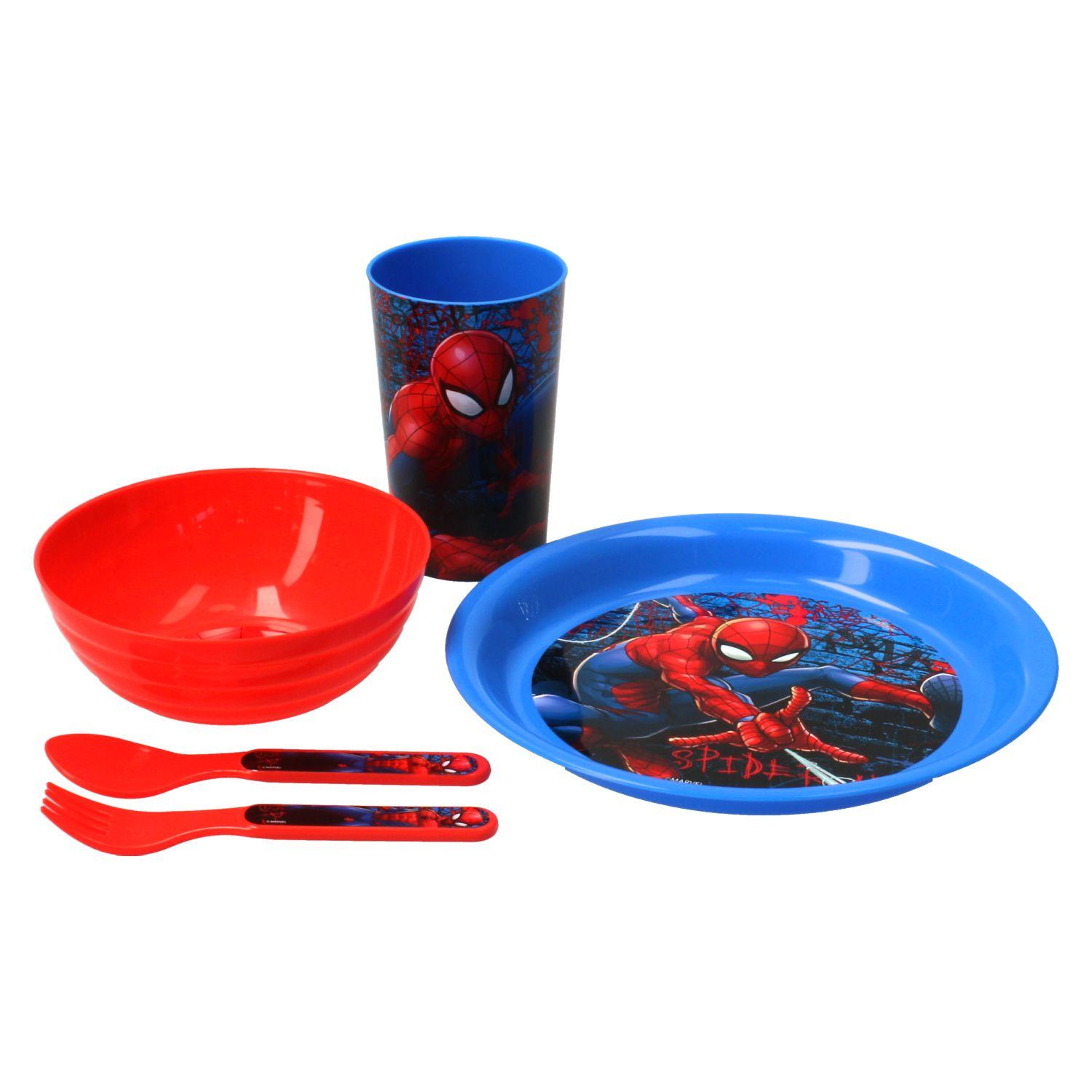 Set Vajilleria 5 Pcs Spiderman-0