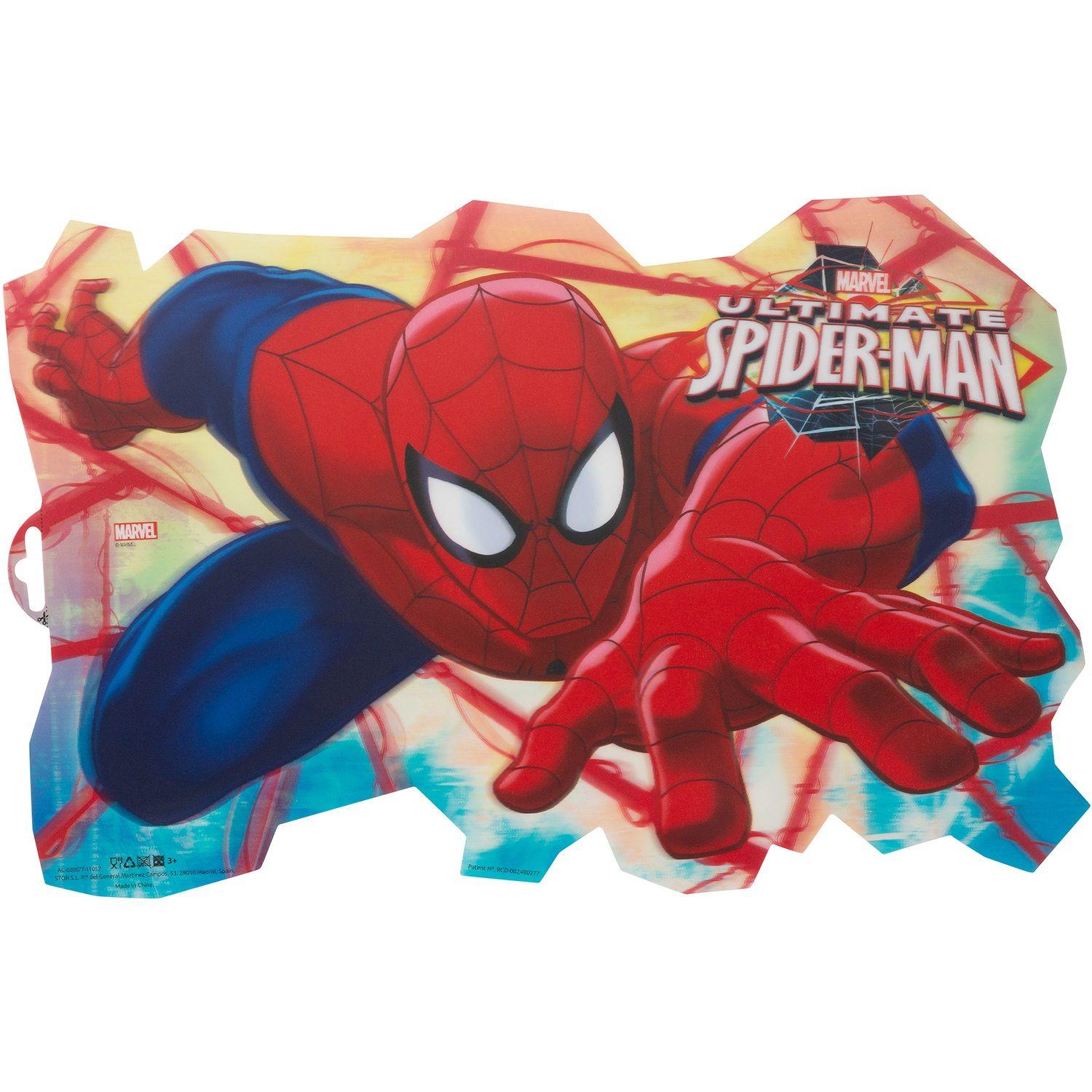 Vaso + Individual + Botella + Mochila Spiderman-5