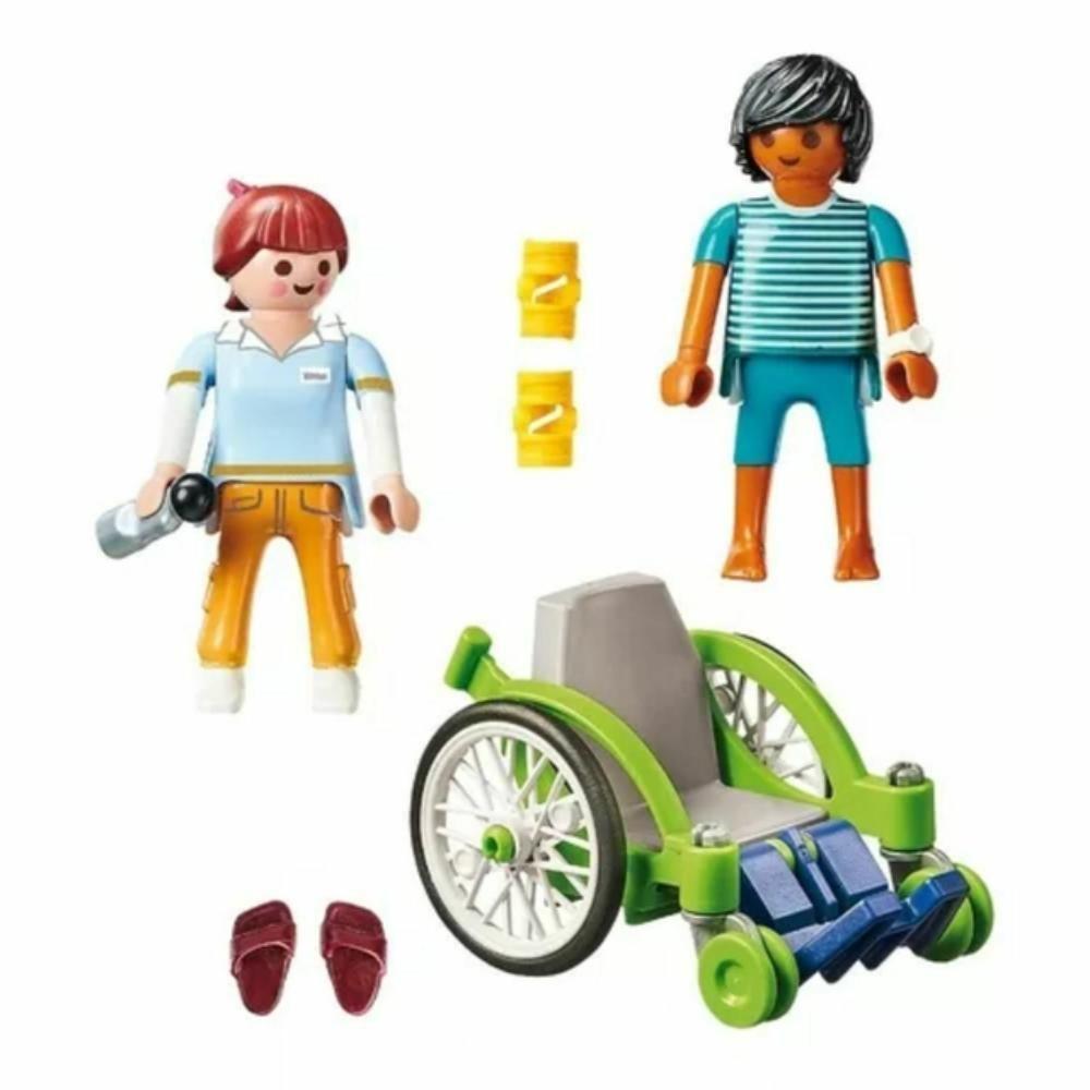 Playmobil Paciente en Silla de Ruedas - 70193-3