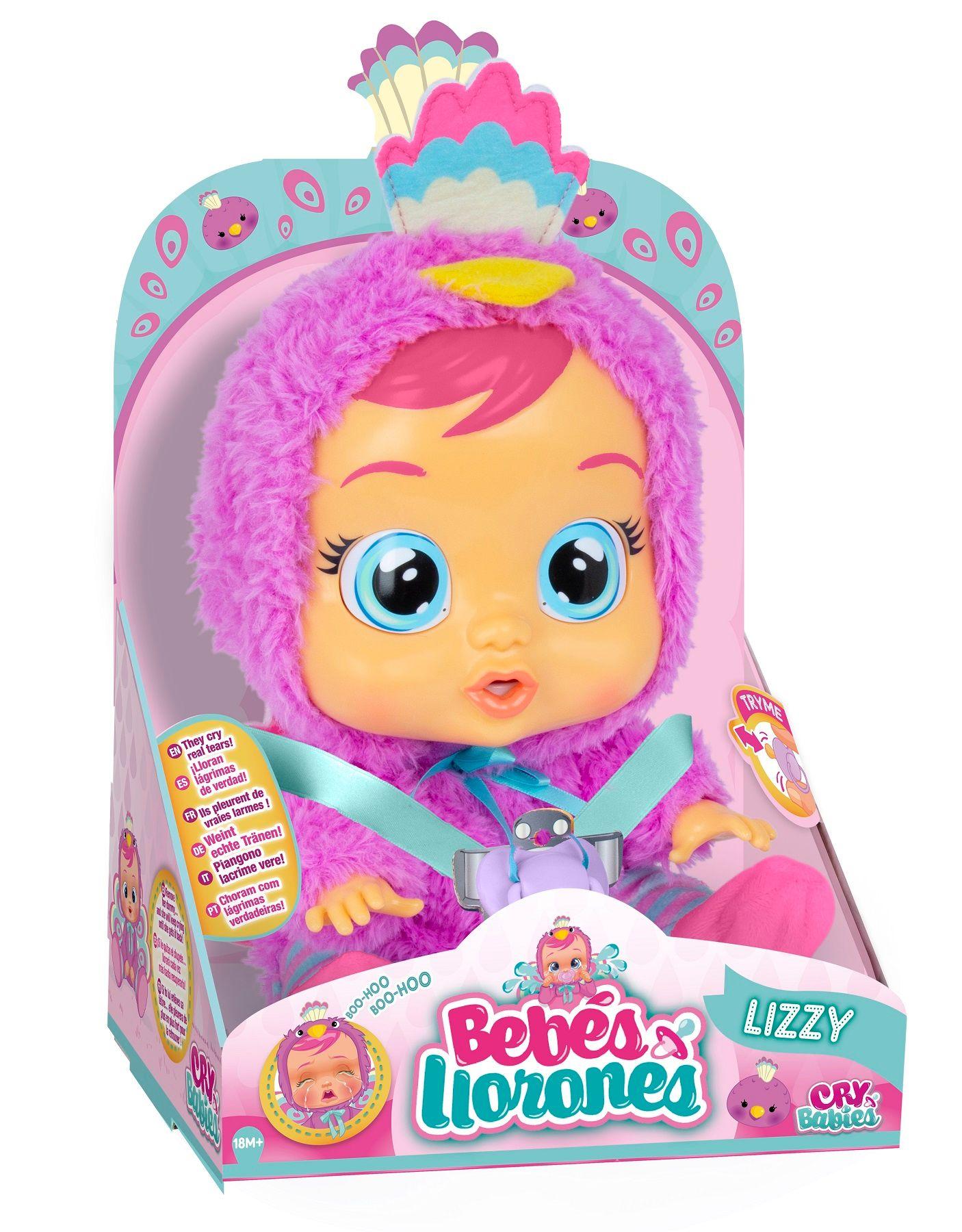 Muñeca Bebes Llorones Lizzy-0