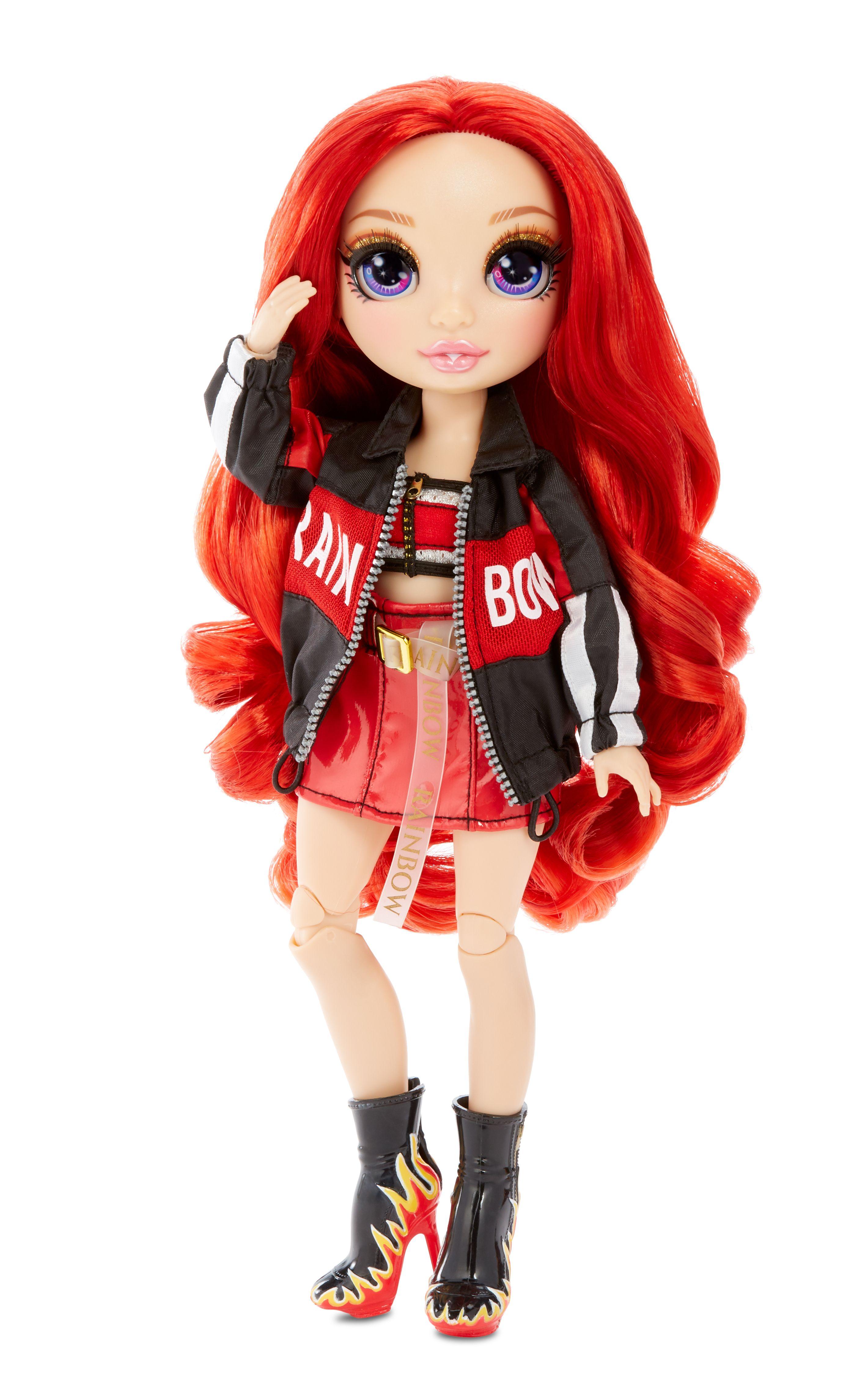 Rainbow High - Ruby Anderson Muñeca En Rojo-2