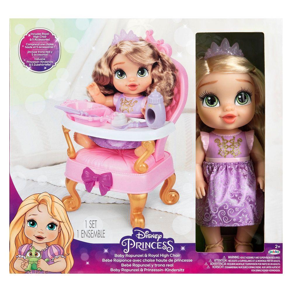 Disney Princesa Bebe Rapunzel y trono real-2