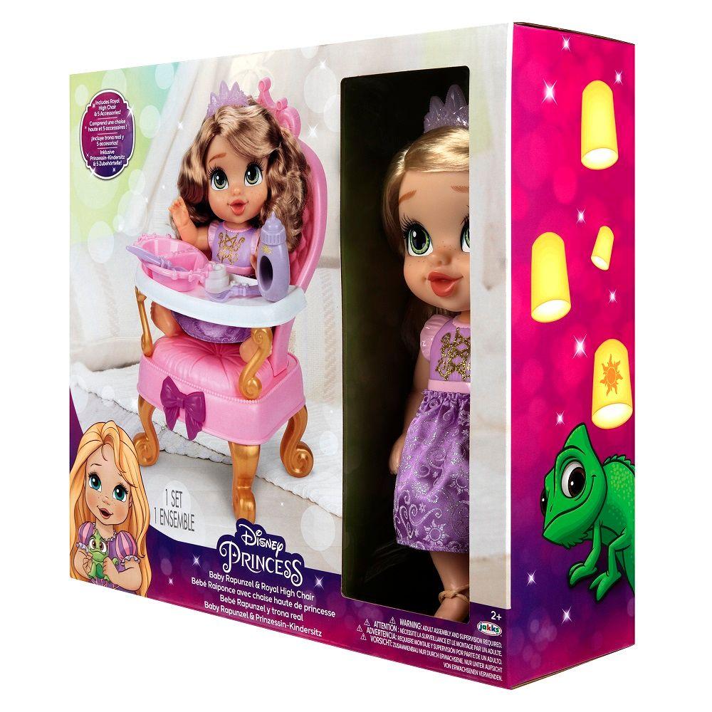 Disney Princesa Bebe Rapunzel y trono real-4