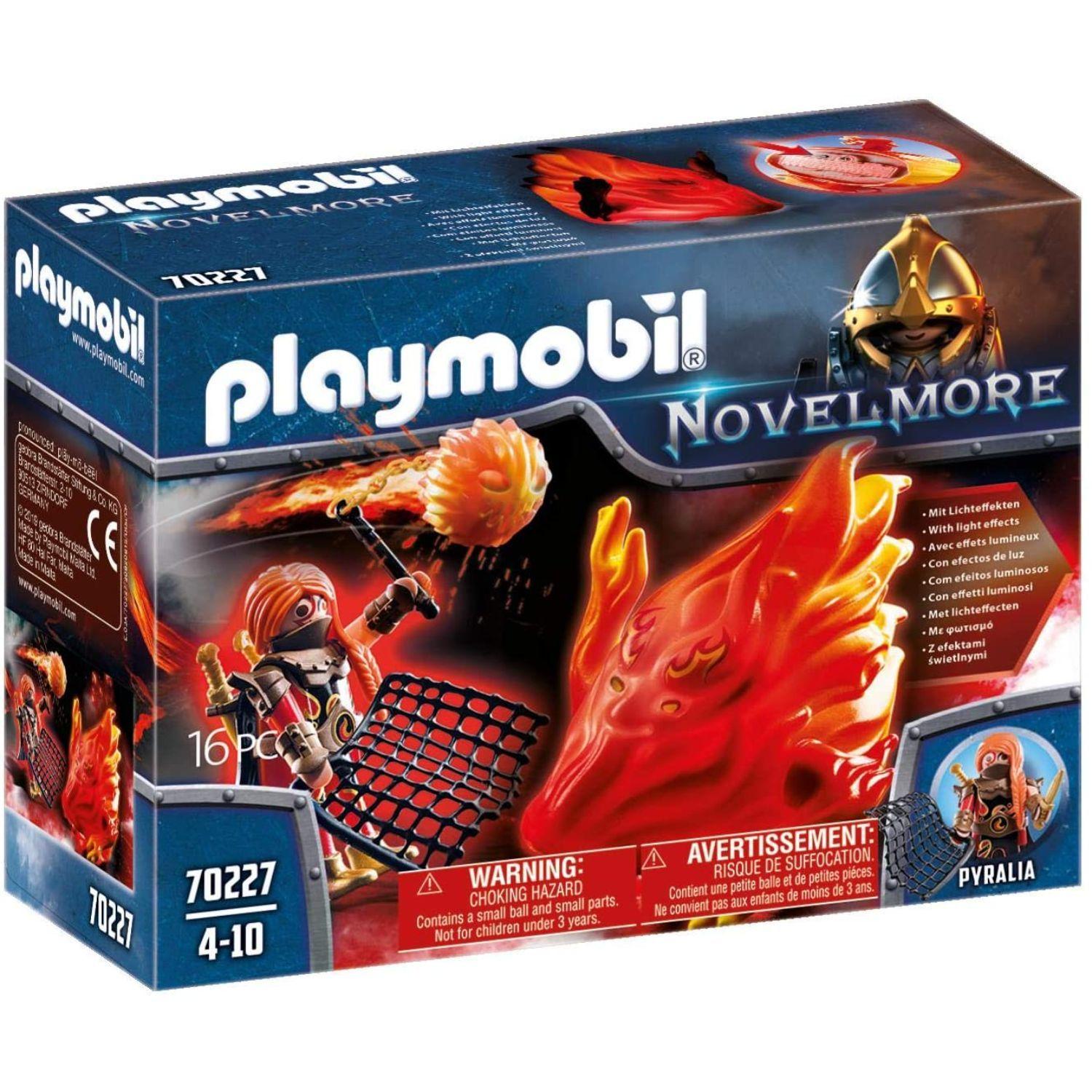 Playmobil Novelmore Espíritu De Fuego Bandidos Burnham 70227-0