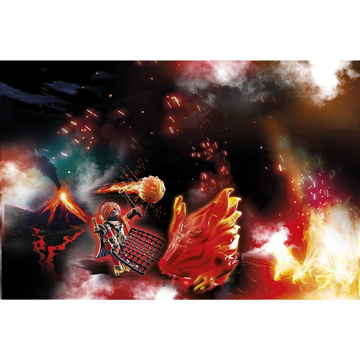 Playmobil Novelmore Espíritu De Fuego Bandidos Burnham 70227-3