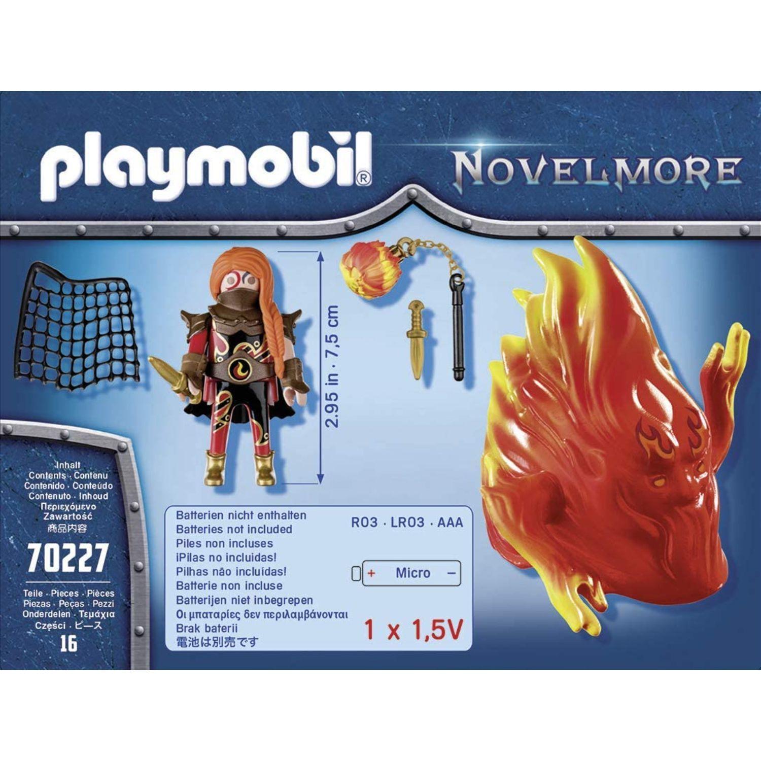Playmobil Novelmore Espíritu De Fuego Bandidos Burnham 70227-4