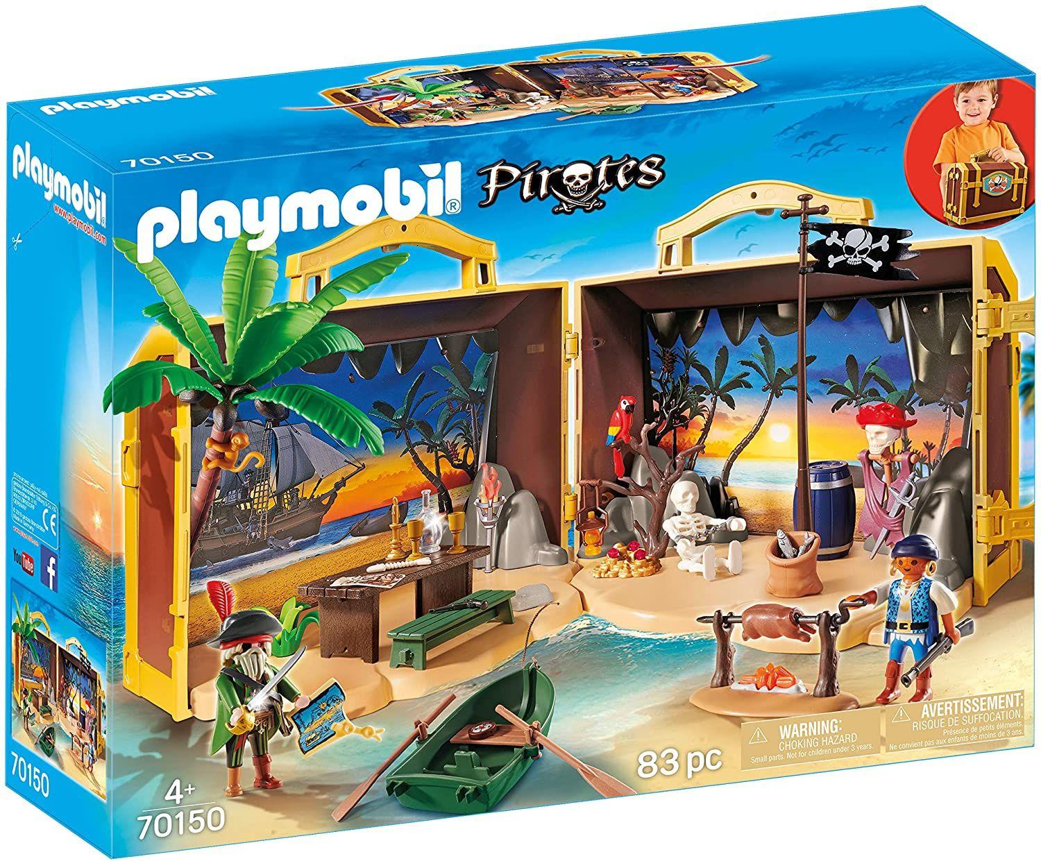 Playmobil Maletin Isla Pirata 70150-0