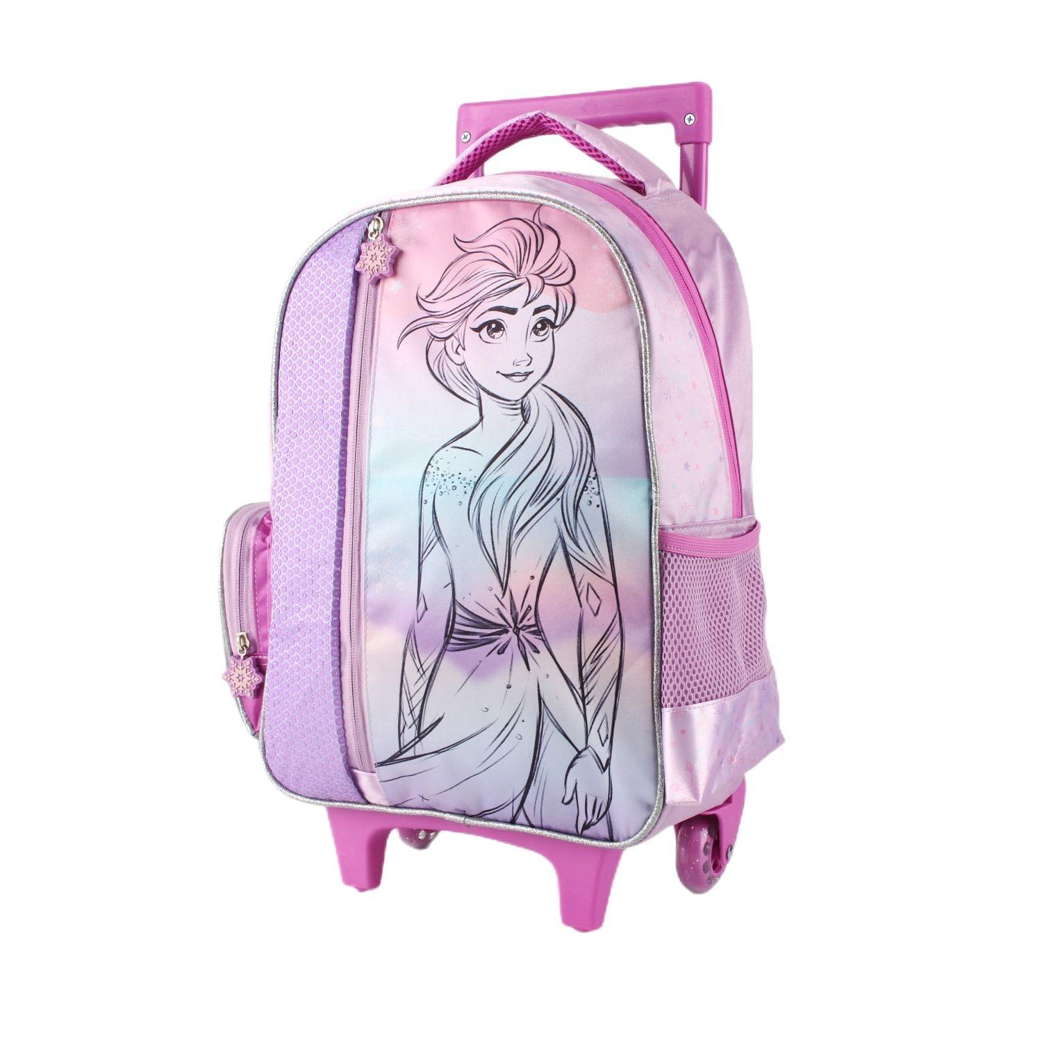 Mochila con Ruedas Lentejuelas Frozen-2