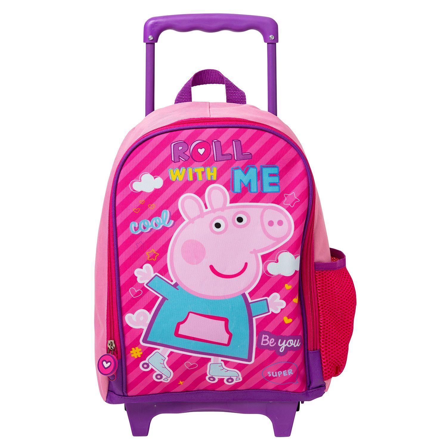 Mochila C/Ruedas Eco-14 Peppa-0
