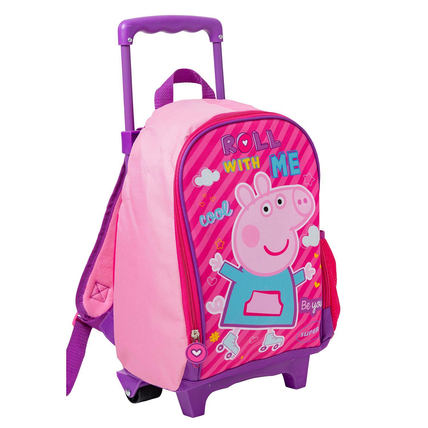 Mochila C/Ruedas Eco-14 Peppa-1