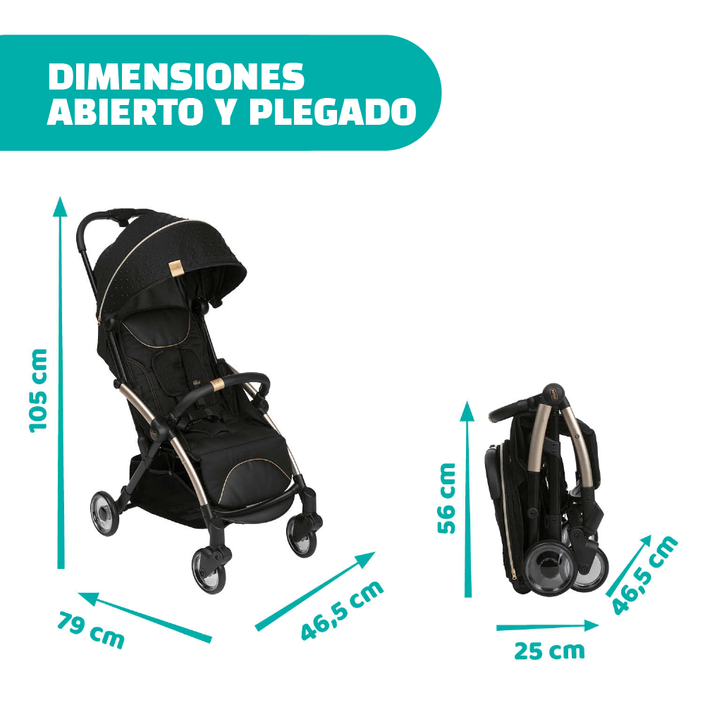 Coche Compacto Chicco Cierre de un Toque Goody Plus Map-3