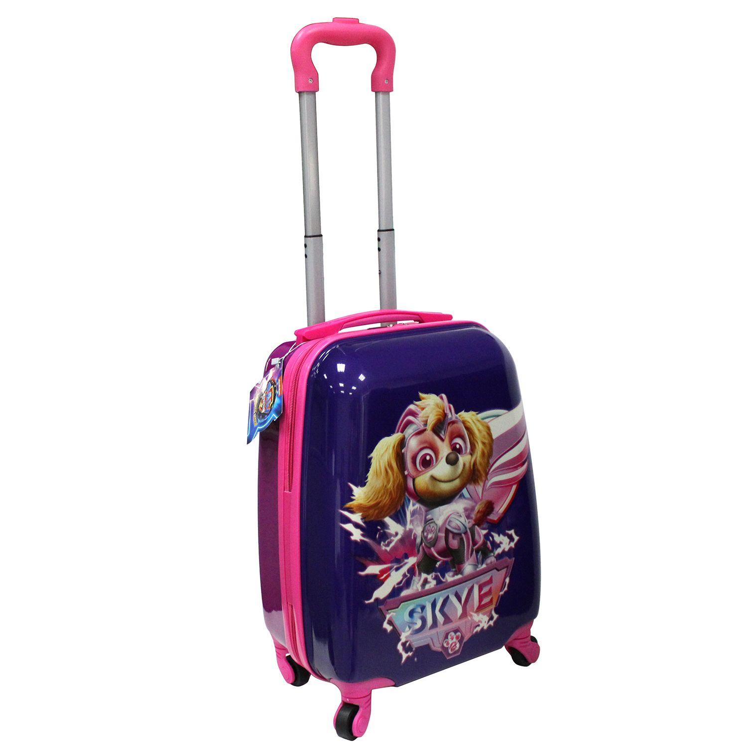 Maleta Infantil 4 Ruedas Paw Patrol Skye 16''-1